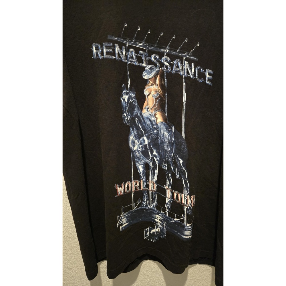 Beyonce Renaissance World Tour Horse Cowboy Hat T-shirt Unisex  XL Extra‎ Large